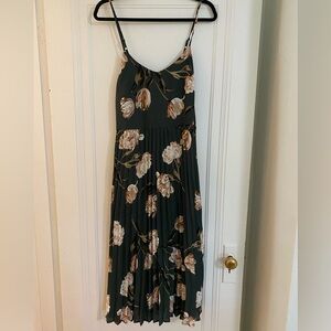 A New Day Floral Green Maxi Dress